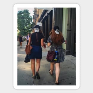 Girls, SoHo, Manhattan, NYC Sticker